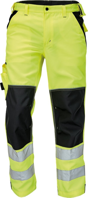 Obrázek z KNOXFIELD HI-VIS Reflexní kalhoty do pasu - žlutá 