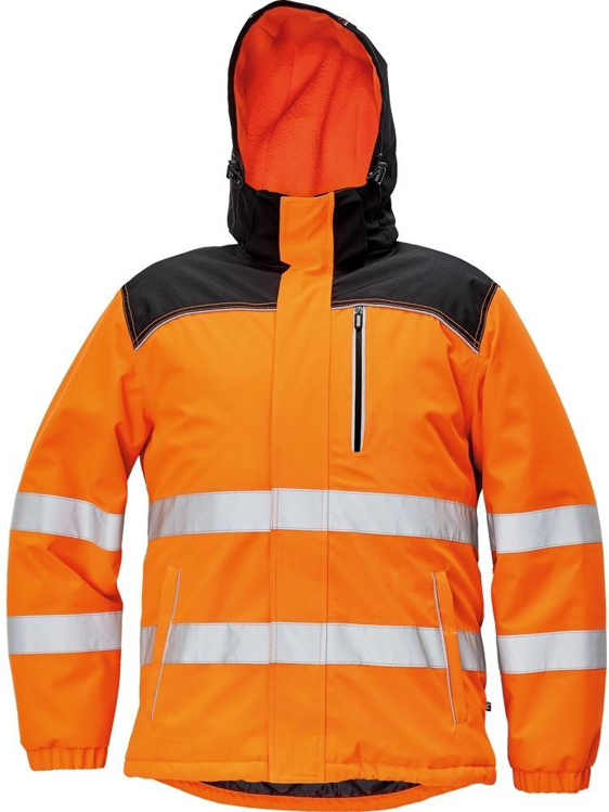 Obrázek z KNOXFIELD HI-VIS Reflexní bunda oranžová - zimní 