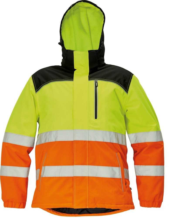 Obrázek z KNOXFIELD HI-VIS Reflexní bunda žlutá / oranžová - zimní 