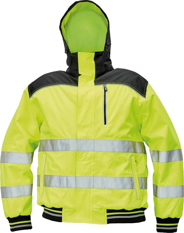 Obrázek z KNOXFIELD HI-VIS PILOT Reflexní bunda žlutá - zimní 