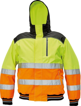 Obrázek KNOXFIELD HI-VIS PILOT Reflexní bunda žlutá / oranžová - zimní