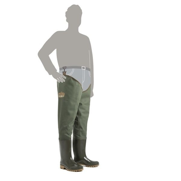 Obrázek z DEMAR GRAND WADERS 3190 Broďáky zelené 