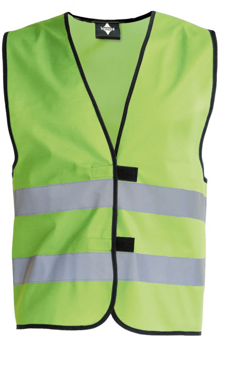 Obrázek z Korntex KW02 Reflexní vesta dětská lime green 