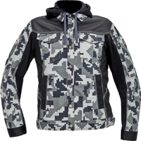 Cerva NEURUM CAMOUFLAGE Pracovní bunda s kapucí antracit