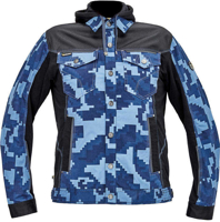 Cerva NEURUM CAMOUFLAGE Pracovní bunda s kapucí navy