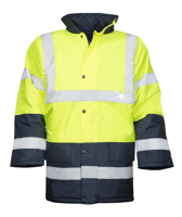 ARDON HI-VIZ Reflexní zimní bunda žlutá