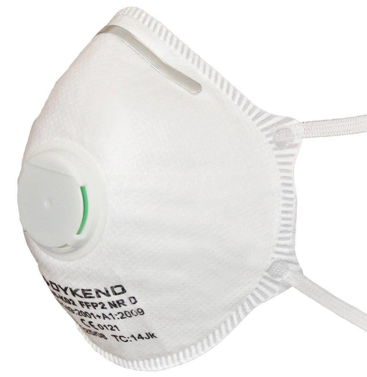 Obrázek z NR 06002 FFP2 Respirátor  skládaný s ventilkem 12 ks 