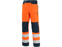 CXS HALIFAX Výstražné kalhoty oranžovo-modré