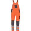 Obrázek z Cerva MAX VIVO HI-VIS Pracovní kalhoty s laclem oranžové 