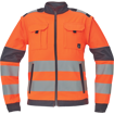 Obrázek z Cerva MAX VIVO HI-VIS Pracovní bunda oranžová 