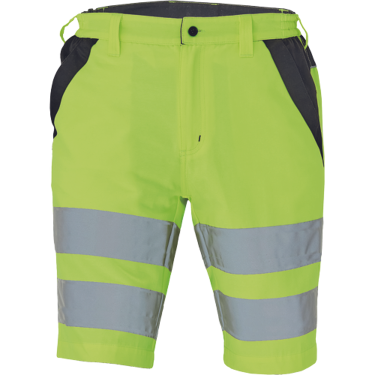 Obrázek z Cerva MAX VIVO HI-VIS Pracovní šortky žluté 