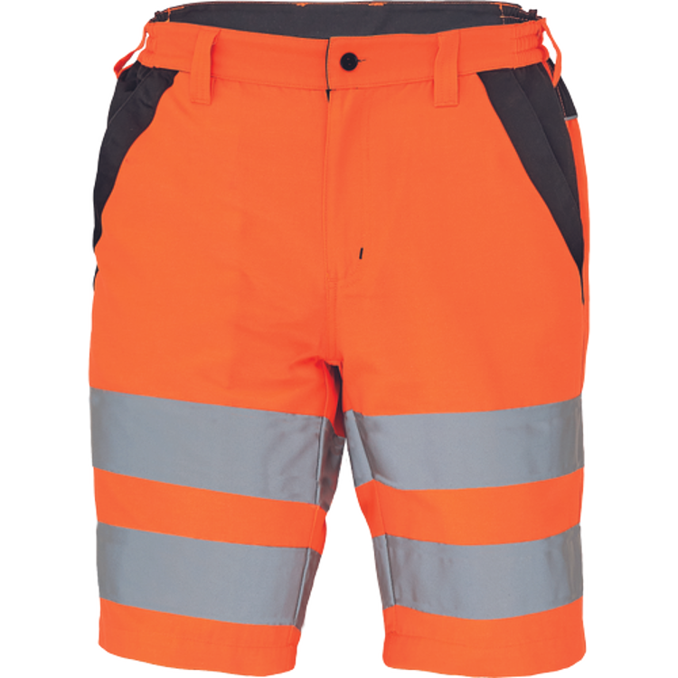 Obrázek z Cerva MAX VIVO HI-VIS Pracovní šortky oranžové 