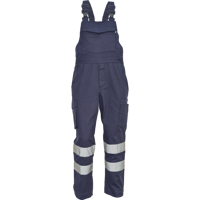 Cerva BADAJOZ RFLX Pracovní kalhoty s laclem navy