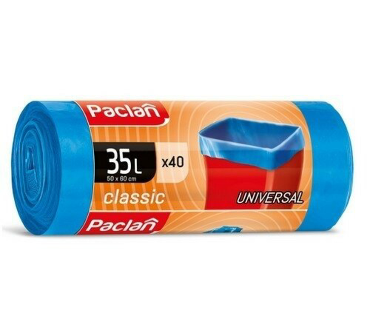 Obrázek z PACLAN CLASSIC 35L pytle na odpad 40ks/role 