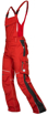 Obrázek z ARDON®URBAN+ Pracovní kalhoty s laclem jasně červené prodloužené 