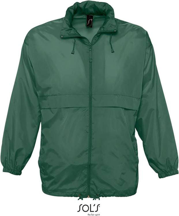 Obrázek z SOL'S Surf Unisex větrovka forest green 