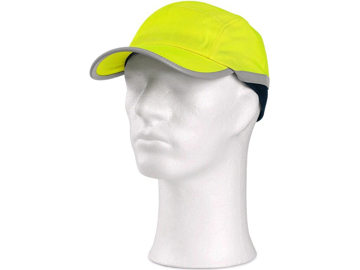 Obrázek CXS CRAN Čepice s plastovou výztuhou fluorescenční žlutá