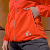 Obrázek z CXS AUGUSTA Dámská ultralehká bunda korálová 