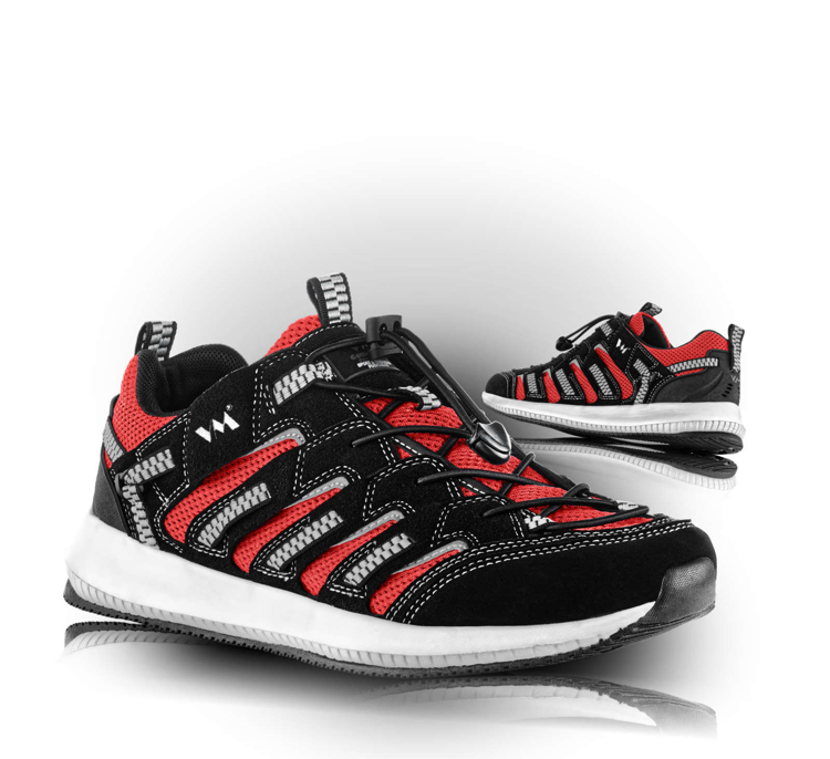 Obrázek z VM LUSAKA outdoor polobotka červená 